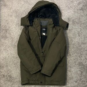 Boys ZSHOW Olive Green Jacket